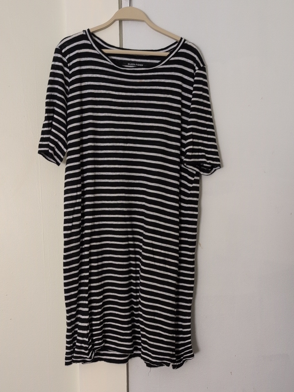 Organic Linen Shirt Dress